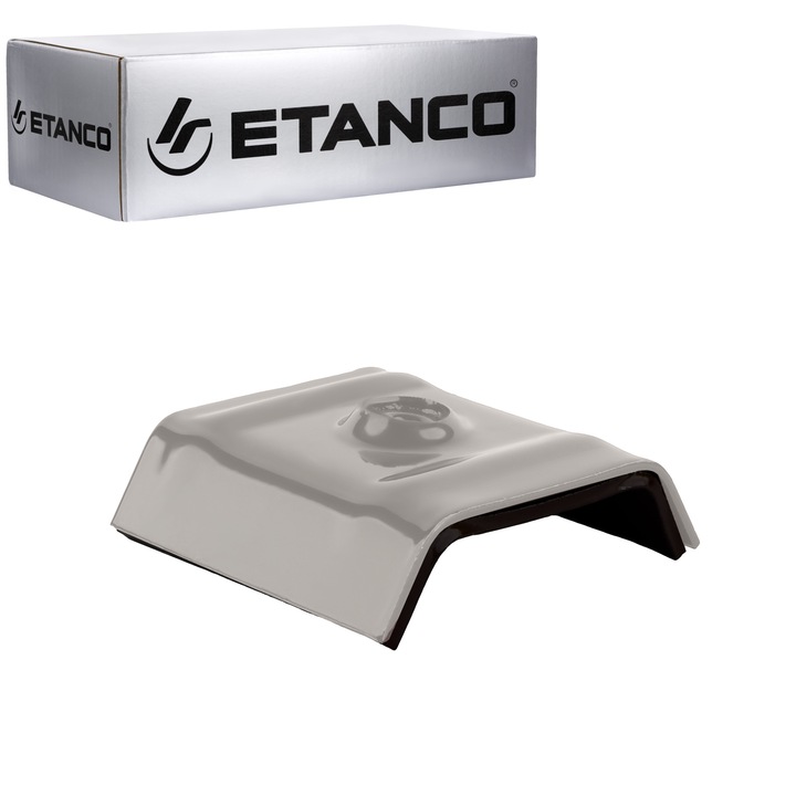 Комплект от 100 капака за сандвич панел 26 mm RAL 9007, усилващи капачки, Etanco