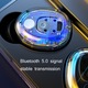 Casti wireless Bluetooth, 5.0 TWS Mini, efecte audio HIFI, Noise canceling VCV80, compatibilitate universala, usoare, alb