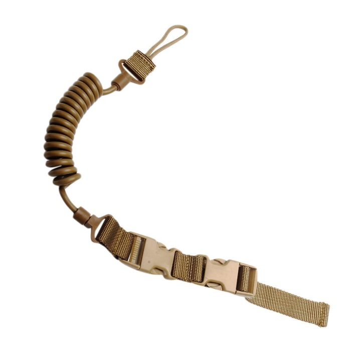 Snur practic de siguranta, Nylon, 59.9 cm, Kkaki