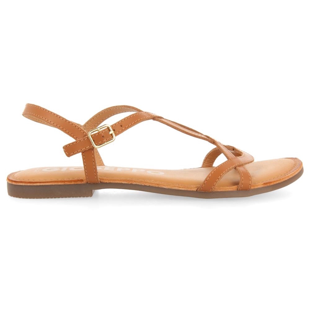 Gioseppo, Sandale cu barete inguste Lamim, Maro scortisoara, 40