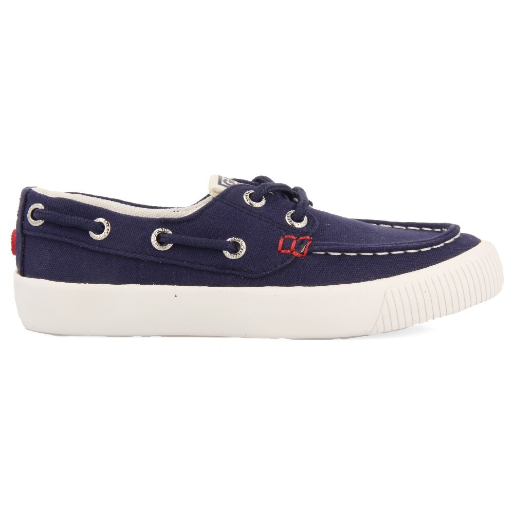 Gioseppo, Pantofi boat din material textil, Bleumarin, 34 EU