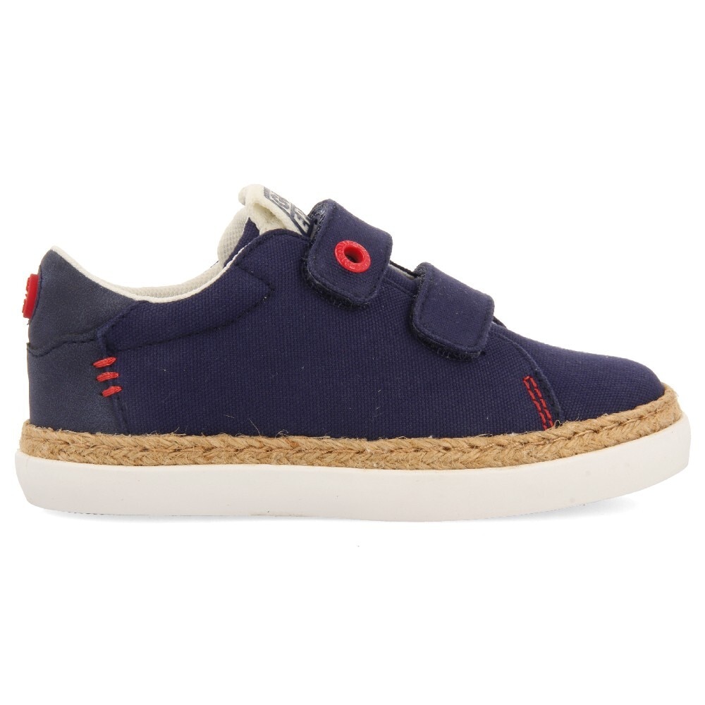 Gioseppo, Pantofi sport-espadrile cu velcro Viera 28111, Bleumarin, 28 EU