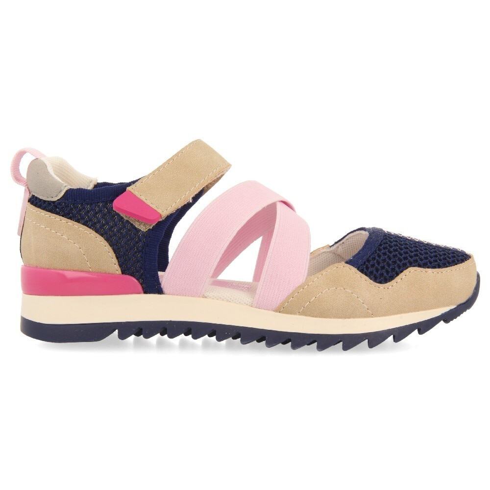 Gioseppo, Pantofi cu velcro si garnituri de plasa Ensley 28113, Bleumarin, 31 EU