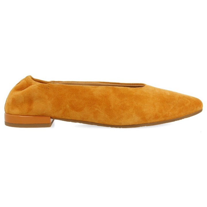 Gioseppo, Balerini de piele intoarsa cu varf ascutit Gageac, Portocaliu