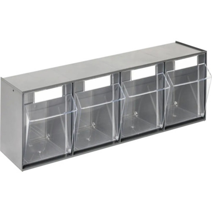 Cutie Organizator Industrial 60x20, 7x13, 7mm Transparenta