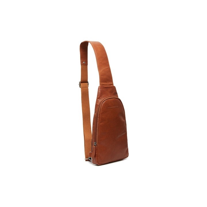 Természetes bőr crossbody táska, The Chesterfield Brand, Bari Cognac barna