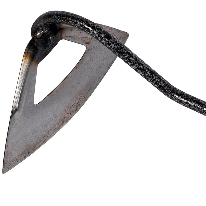 Acél kerti simító fém nyéllel