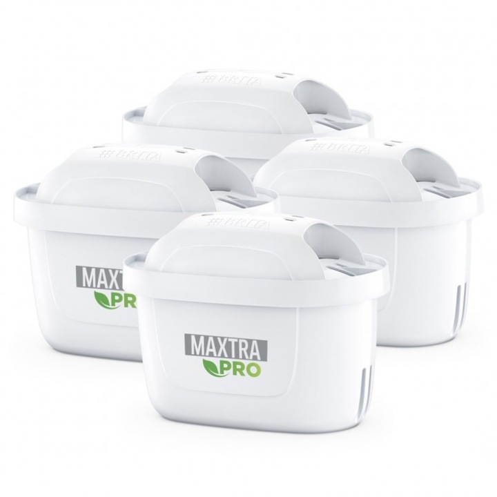 4 db vízszűrő készlet, Brita, Maxtra Pro, Műanyag, 150l, Fehér