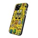 Кейс, съвместим с Apple iPhone 12 Pro Max Silicone Gel Tpu Модел Pixel Art Spongebob