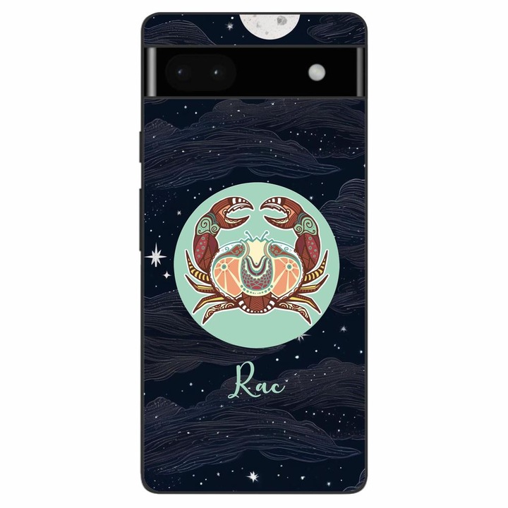 Husa compatibila cu Google Pixel 6A Silicon Gel Tpu Model Horoscop Rac