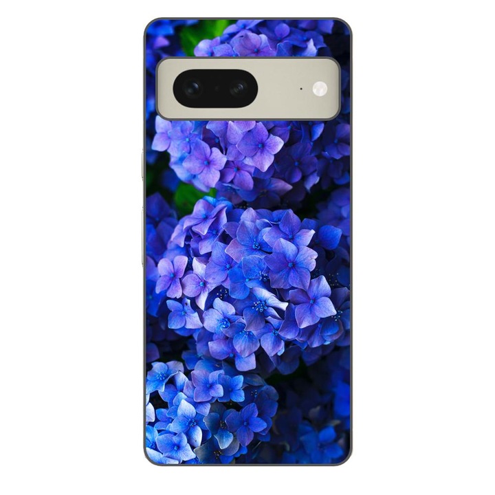 Husa compatibila cu Google Pixel 7 Silicon Gel Tpu Model Hortensii