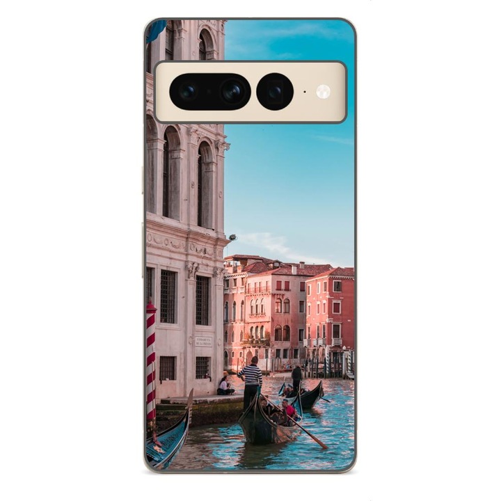 Husa compatibila cu Google Pixel 7 Pro Silicon Gel Tpu Model Venetia