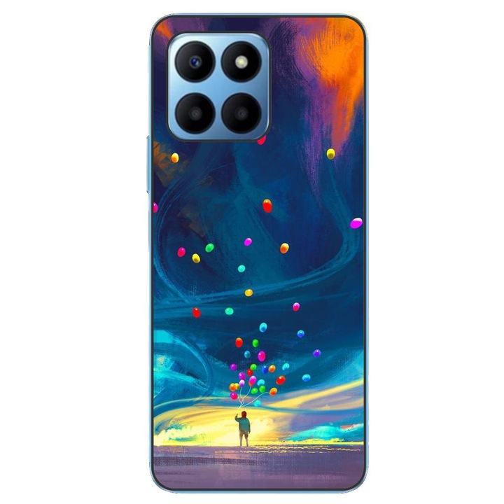 Husa compatibila cu Honor X8 5G Silicon Gel Tpu Model Baloane Univers