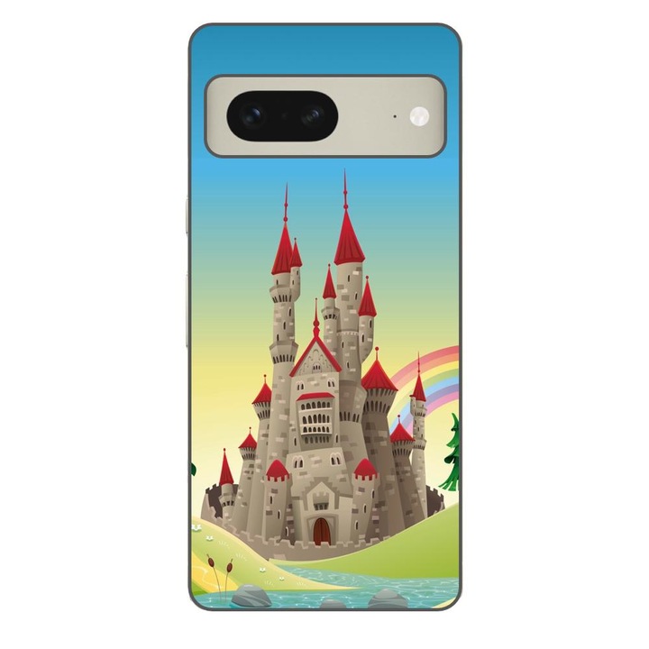 Husa compatibila cu Google Pixel 7 Silicon Gel Tpu Model Castel