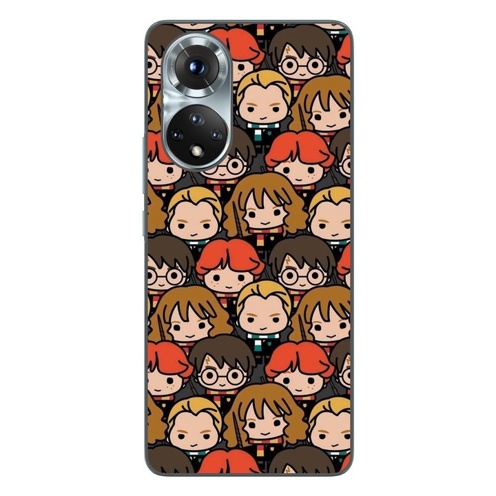 Husa compatibila cu Honor 50 Silicon Gel Tpu Model Harry Potter Pattern Faces