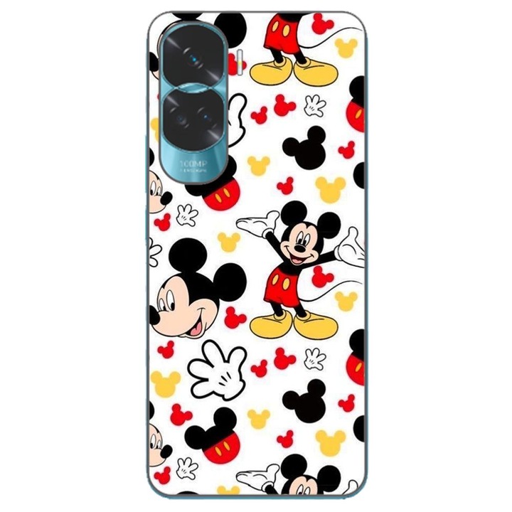 Капак, съвместим с модел Honor 90 Lite 5G Silicon Gel Tpu Mickey Cool Pattern
