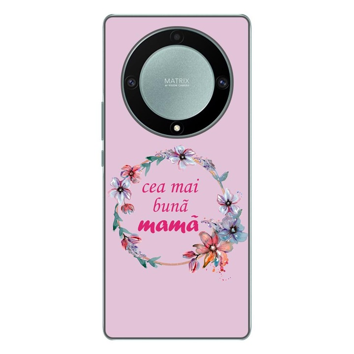 Husa compatibila cu Honor Magic 5 Lite Silicon Gel Tpu Model Cea Mai Buna Mama