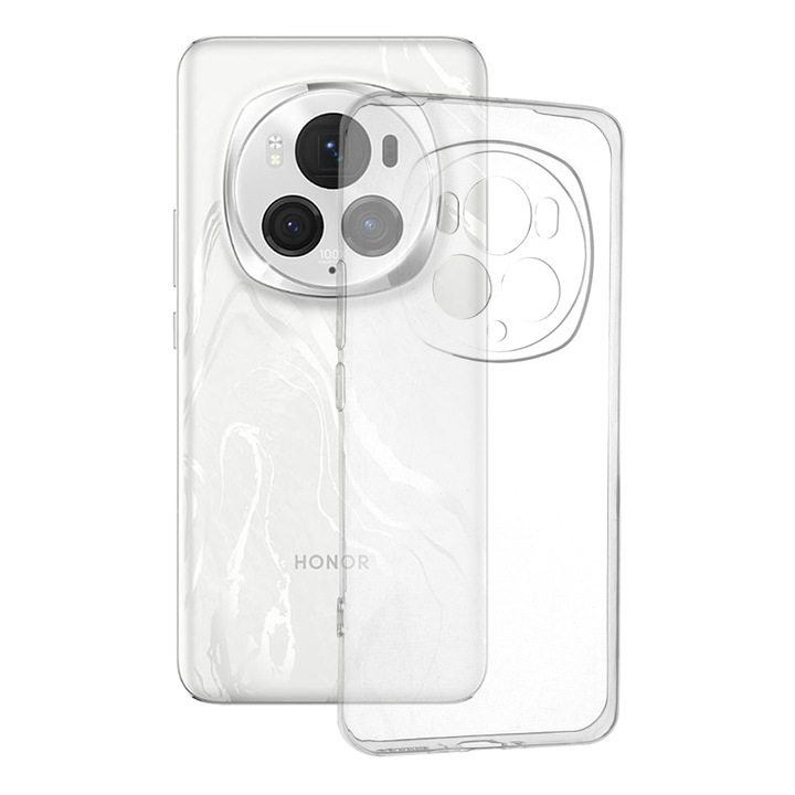 Кейс за Honor Magic6 Pro - Techsuit Clear Silicone - Transparent