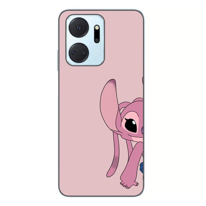 Капак, съвместим с Honor X7a Silicon Gel Tpu Model Stitch Her