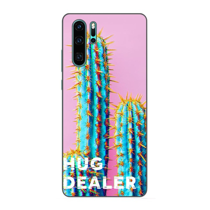 Капак, съвместим с Huawei P30 Pro Silicon Gel Tpu модел Съобщение Hug Dealer