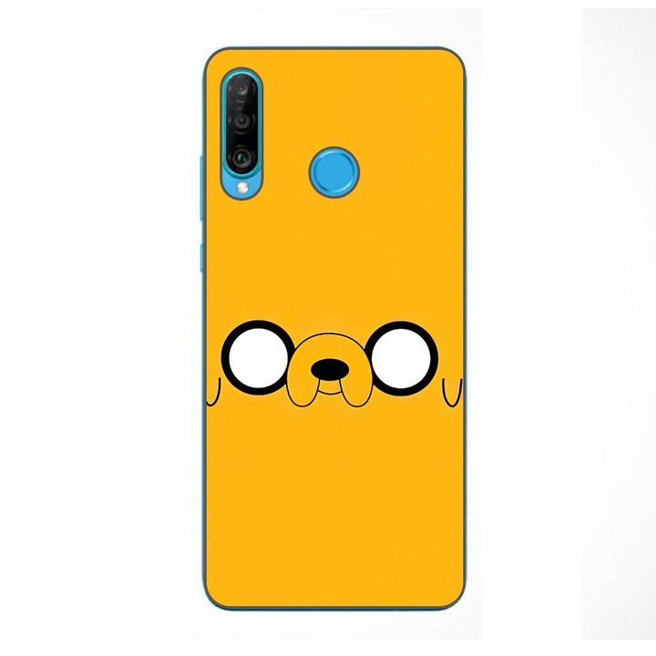 Кейс, съвместим с Huawei P30 Lite Silicone Gel Tpu Model Jake Face