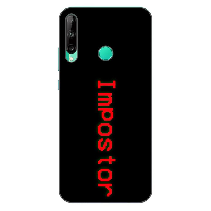 Капак, съвместим с Huawei P40 Lite E Silicon Gel Tpu Model Among Us Impostor