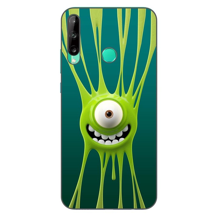 Капак, съвместим с Huawei P40 Lite E Silicon Gel Tpu Model Monster Inc