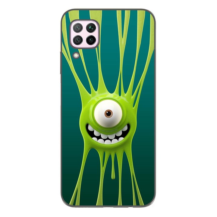 Капак, съвместим с Huawei P40 Lite Silicon Gel Tpu Model Monster Inc