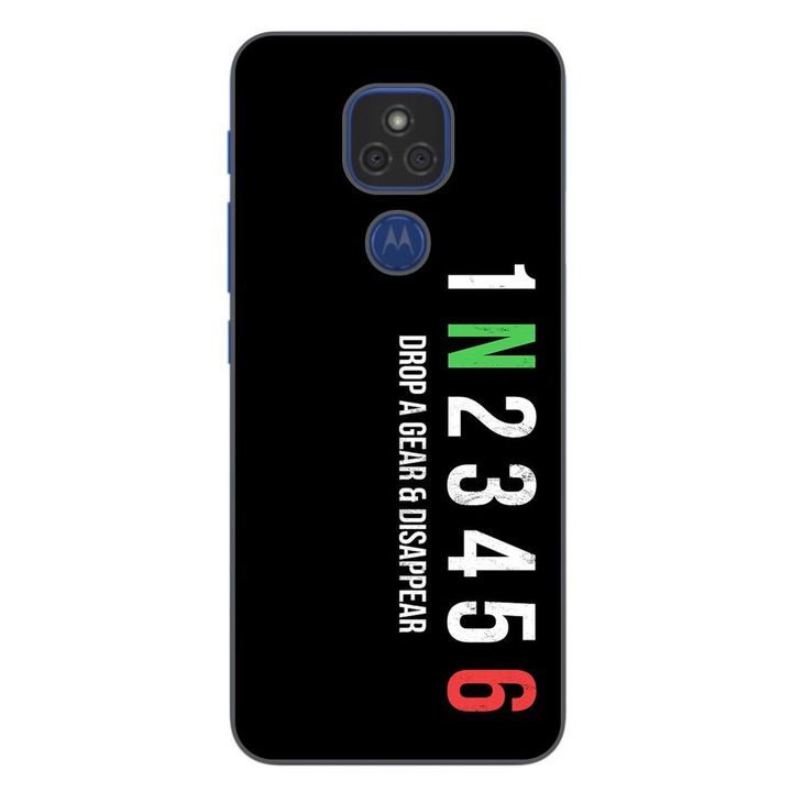 Husa compatibila cu Motorola Moto E7 Plus Silicon Gel Tpu Model Gears