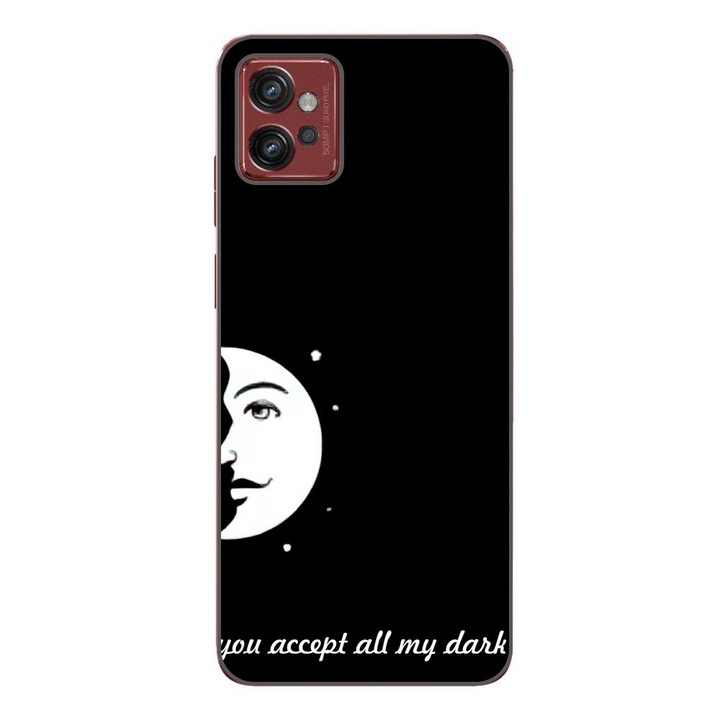 Husa compatibila cu Motorola Moto G32 Silicon Gel Tpu Model Cupluri Model Luna