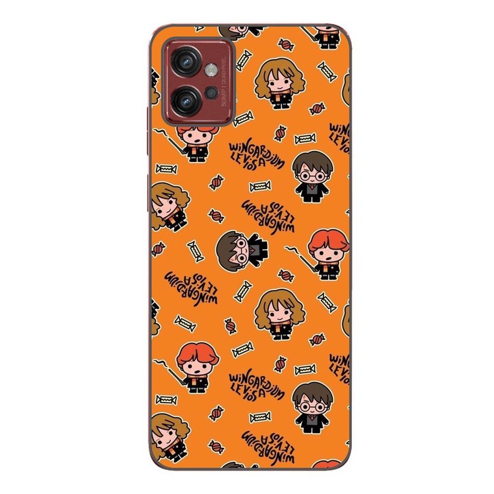 Husa compatibila cu Motorola Moto G32 Silicon Gel Tpu Model Harry Potter Wingardium Leviosa
