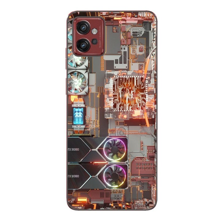 Husa compatibila cu Motorola Moto G32 Silicon Gel Tpu Model Motherboard