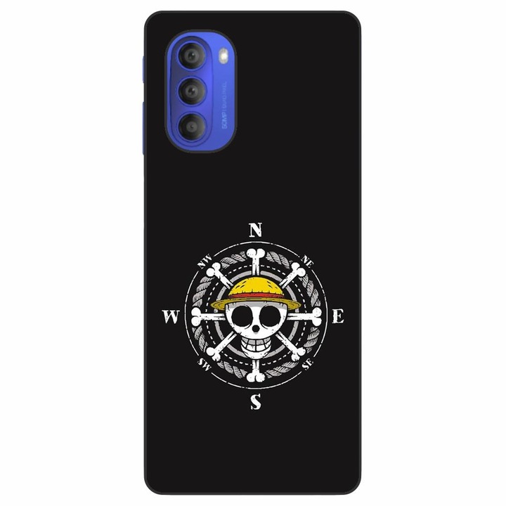 Капак, съвместим с Motorola Moto G51 5G Silicon Gel Tpu Модел One Piece Logo