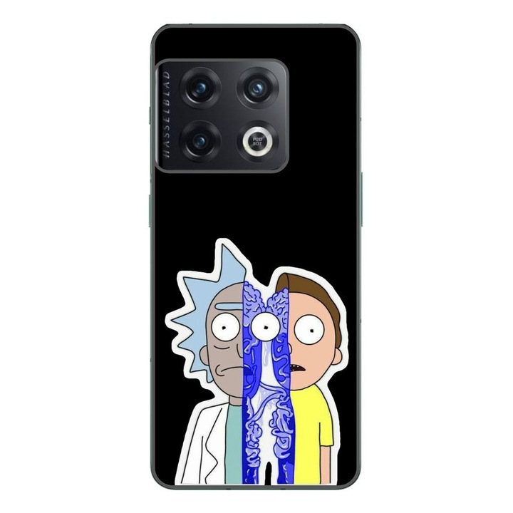 Капак, съвместим с модел OnePlus 10 Pro Silicon Gel Tpu Rick And Morty Connected