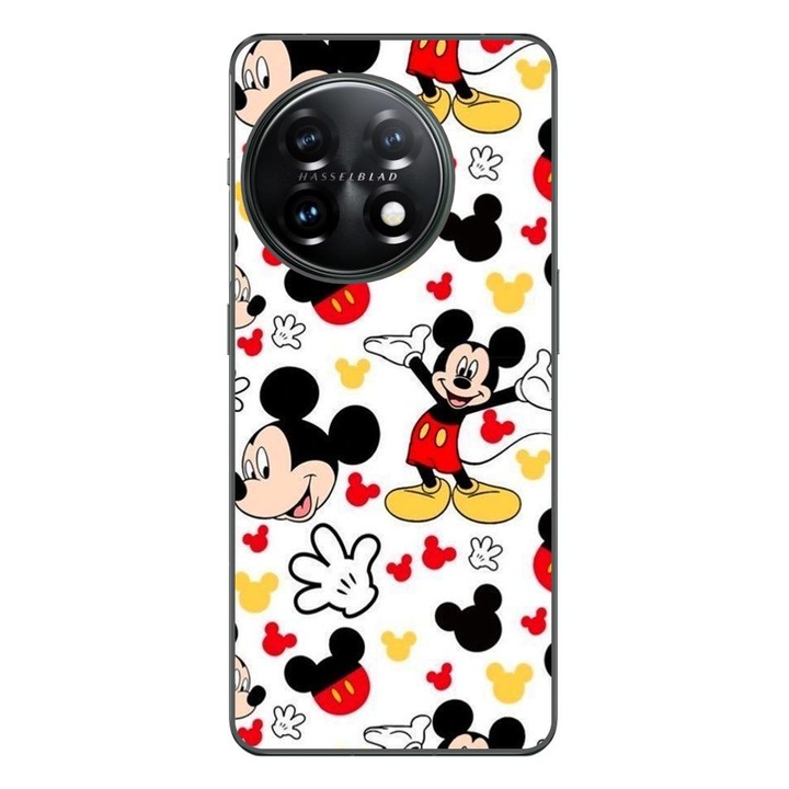 Husa compatibila cu OnePlus 12 Silicon Gel Tpu Model Mickey Cool Pattern