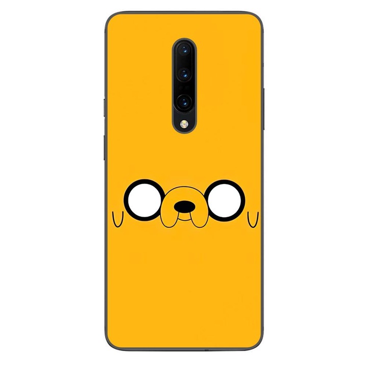 Кейс, съвместим с OnePlus 7 Pro Silicone Gel Tpu Model Jake Face