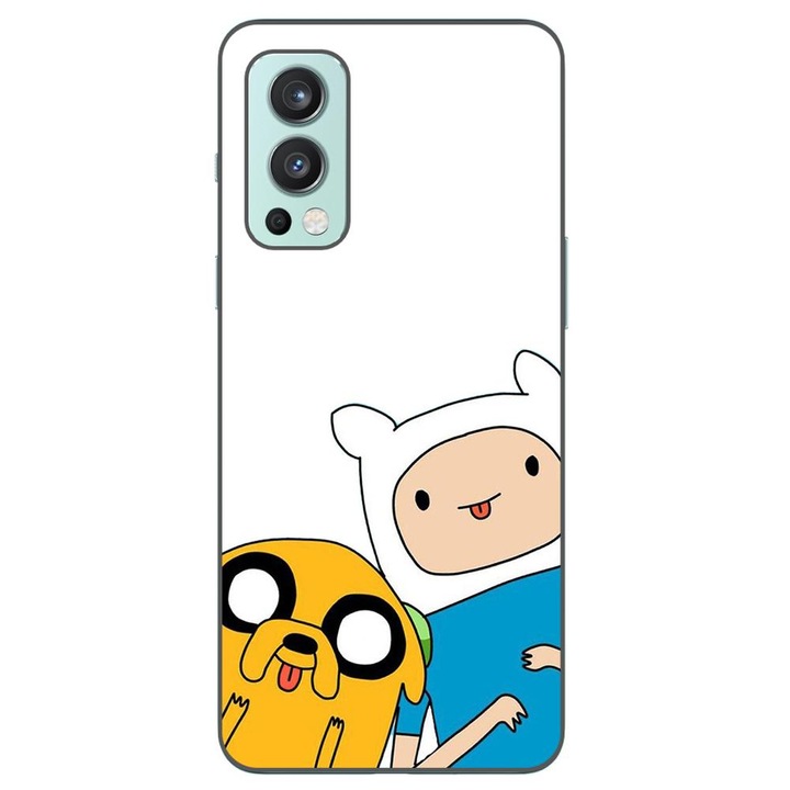 Калъф, съвместим с OnePlus Nord 2 Silicon Gel Tpu Model Finn and Jake Tongues