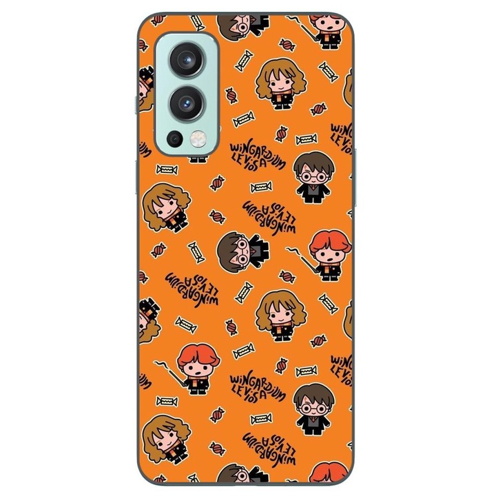 Husa compatibila cu OnePlus Nord 2 Silicon Gel Tpu Model Harry Potter Wingardium Leviosa