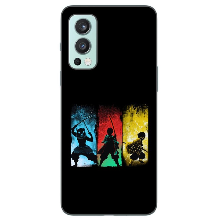 Калъф, съвместим с модел OnePlus Nord 2 Silicon Gel Tpu Demon Slayer Team