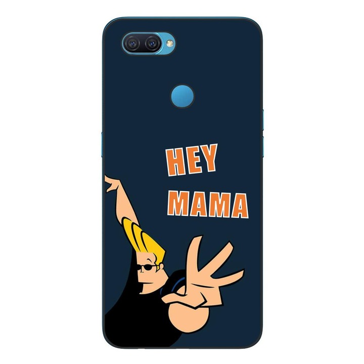Капак, съвместим с Oppo A12 Silicon Gel Tpu модел Съобщение Хей, мамо
