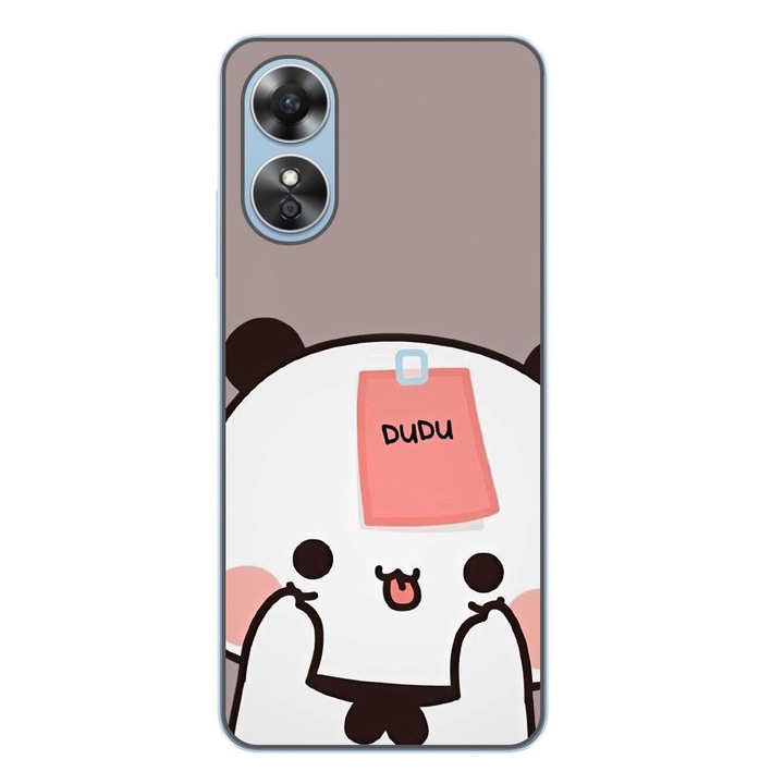 Кейс съвместим с Oppo A17 Silicon Gel Tpu Модел Dudu