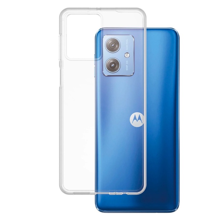 Husa compatibila cu Motorola Moto G54 Silicon Slim 0.5mm Gel TPU Transparenta