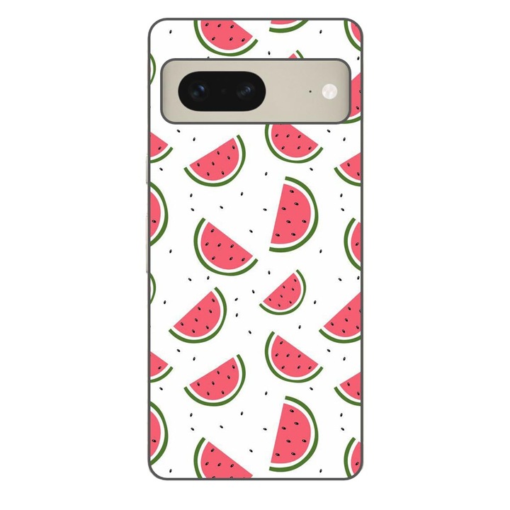 Husa compatibila cu Google Pixel 7 Silicon Gel Tpu Model Watermelons Pattern