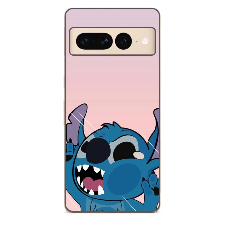 Husa compatibila cu Google Pixel 7 Pro Silicon Gel Tpu Model Stitch