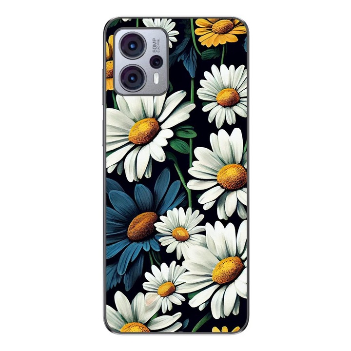 Husa compatibila cu Motorola Moto G23 Silicon Gel Tpu Model Margarete