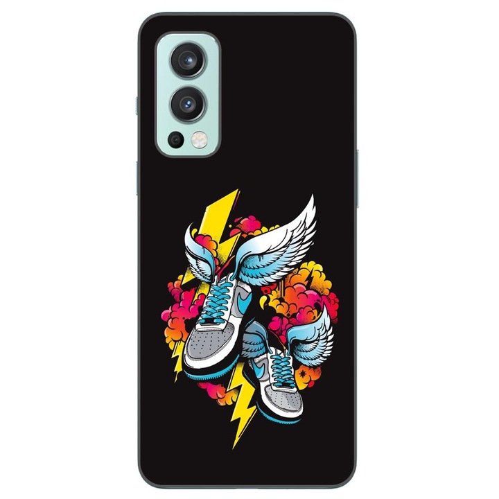 Калъф, съвместим с модни маратонки OnePlus Nord 2 Silicon Gel Tpu