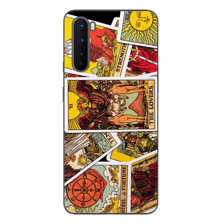 Капакът е съвместим с карти Таро модел OnePlus Nord Silicon Gel Tpu