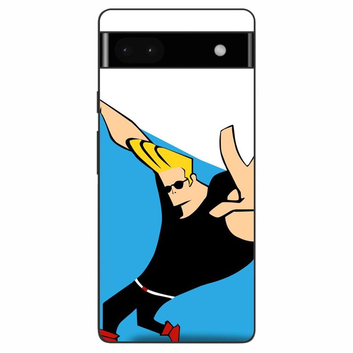 Кейс съвместим с Google Pixel 6A Silicone Gel Tpu Модел Johnny Bravo