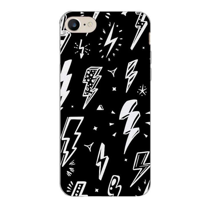 Husa compatibila cu Apple iPhone 7, iPhone 8, iPhone SE 2020 Silicon Gel Tpu Model Lightnings