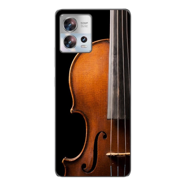 Калъфът е съвместим с модел цигулка Motorola Edge 30 Fusion Silicon Gel Tpu